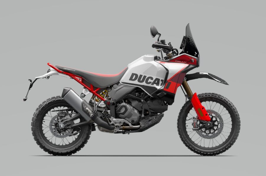 bandenspanning voor Ducati DesertX Rally